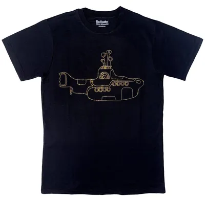 Obrázok produktu pre The Beatles Yellow Submarine (Embellished) Black L Tričko