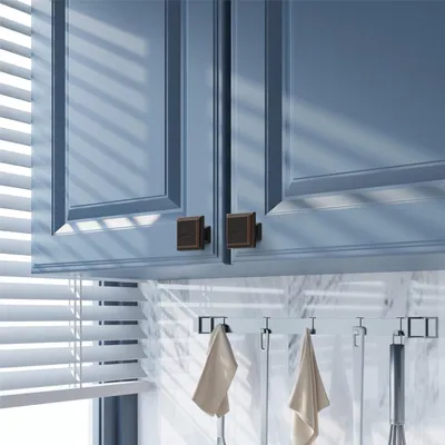 Immagine prodotto di Maniglie per mobili, 10 pezzi - Maniglie per armadi - Maniglie per porte - Maniglie per cassetti - Lega di zinco - Alta qualità, diametro 32 mm