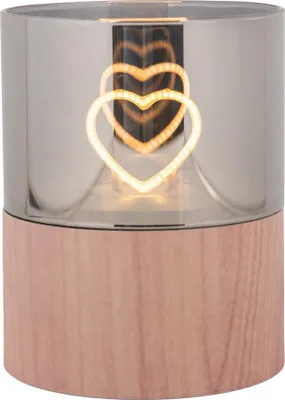 Produktbild von Clayre & Eef LED-Kerze Ø 8x10 cm Braun Kunststoff