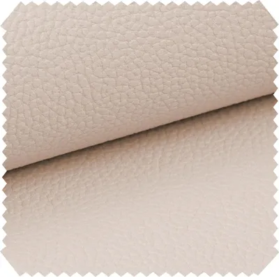 Produktbild von novely® exquisit OLIVERA - Ultraweicher Möbelstoff in Echtlederoptik - Schwer Entzündbarer Polsterstoff - Pflegeleichte Meterware 1lfm - Farbe: 02 Creme Bisquit