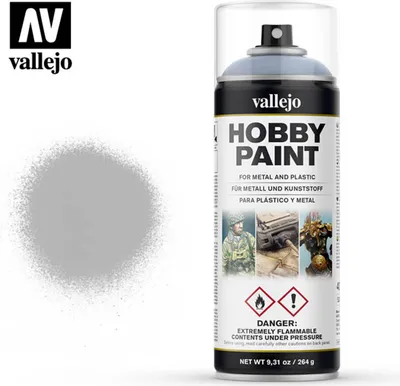 Produktbild von Vallejo 28.011, 400 ml, Grau, Matte, Sprühdose