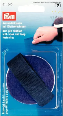 Produktbild von PRYM Armnadelkissen mit Klettband, blau