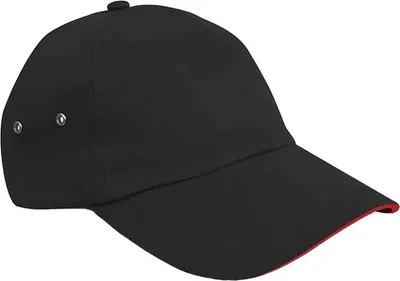 Image de Result Headwear - Casquette homme/femme unie PC6105 (Taille unique) (Noir)