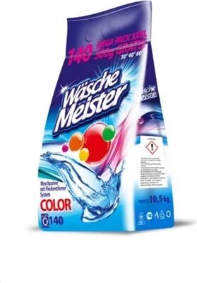 Zdjęcie produktu dla WascheMeister, Proszek do prania Color, 10,5 kg