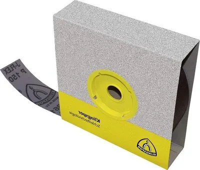Produktbild von Famanu Schleifrollen mit Stoffunterlage für Stahl und Metall - 120 Korn - 40x50000 mm