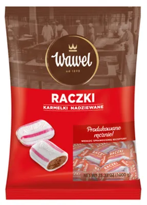 Zdjęcie produktu dla Wawel Karmelki Raczki 1 kg
