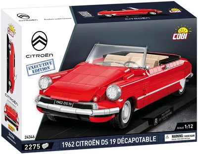 Image de COBI jeu de construction à bornes 1962 Citroen DS. 19 Convertible Executive Edition, 2275 pièces, 24346