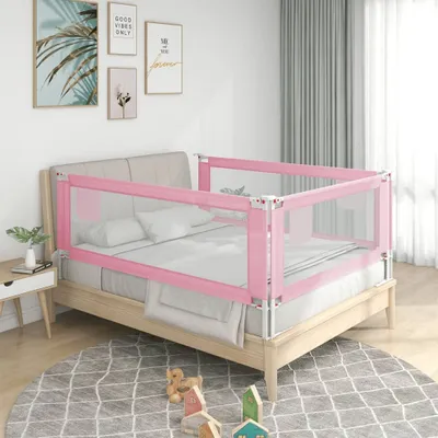 Immagine prodotto di Maison Exclusive - Spondina per lettino Rosa 160x25 cm Tessuto