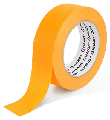 Productafbeelding van Maskeertape, oranje, 50 m × 24 mm – Watergedragen maskeertape van washi-papier – Hittebestendig tot 100 °C – UV-bestendig tot 14 dagen – Geschikt voor binnen- en buitengebruik [11061], AI-gegenereerde afbeelding