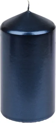 Produktbild von Stumpenkerzen "Edelglanz" Nachtblau 150/77 mm, 4 Stück Steinhart Kerzen in RAL-Kerzen Güte Qualität