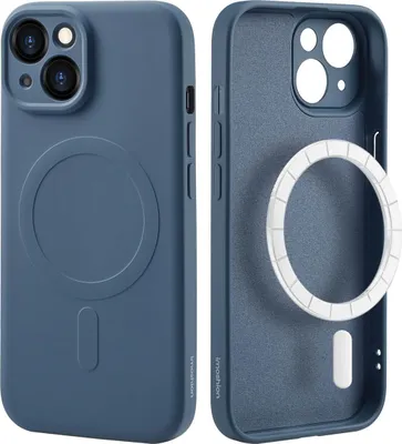 Zdjęcie produktu dla imoshion Color Backcover z MagSafe dla Apple iPhone 15 - ciemnoniebieski