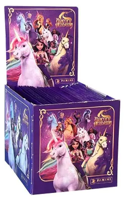 Produktbild von Panini Einhorn-akademie Display-box 50 Stück Lila Lila One Size