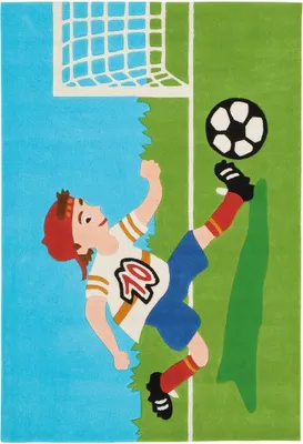 Produktbild von Arte Espina Teppich Joy 4090 Multi Football 110cm x 160cm