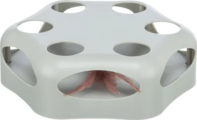 Produktbild von TRIXIE Turning Feather - grau - ø 22 cm