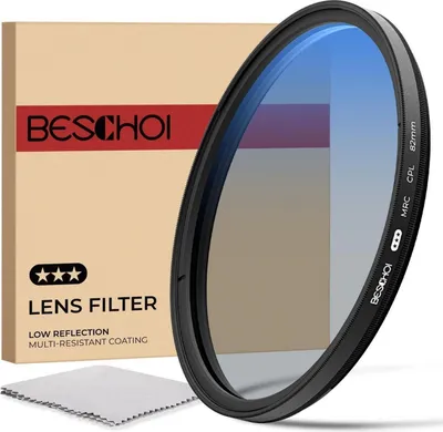 Produktbild von Zirkularer Polfilter 82mm CPL Filter mit 30-Fach Vergütung, ultraschlanker Rahmen