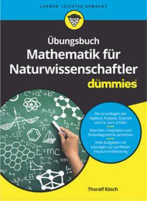 Obrázok produktu pre Übungsbuch Mathematik für Naturwissenschaftler für Dummies