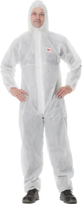 Immagine prodotto di tuta protettiva 3M 4500, categoria: I, taglia: L, colore: bianco