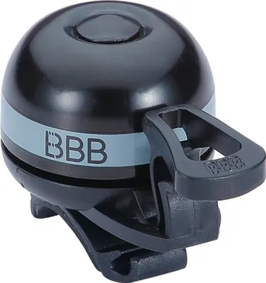 Produktbild von BBB EasyFit Deluxe Grey 32 mm Fahrradklingel
