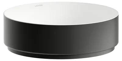Image de LAUFEN UNISONO Cuvette de lavabo, ronde, sans trou pour robinet, sans trop-plein, 375x375x116mm, H512UO3B991121