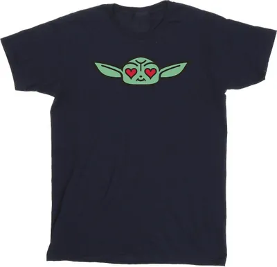 Produktbild von Star Wars - "The Mandalorian" T-Shirt für Herren BI47382 (L) (Marineblau)
