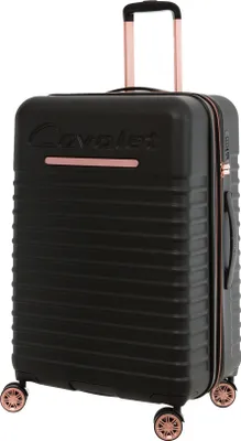 Produktbild von Große Hartschalentrolley Koffer Schwarz Rosa Rollenkoffer 73 cm Cavalet- Bowatex