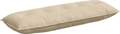 Produktbild von vidaXL Rückenkissen Creme 140 x 50 cm Mikrofaserstoff