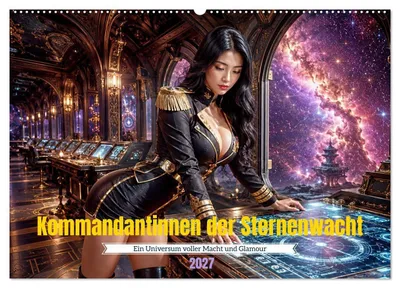 Produktbild von Kommandantinnen der Sternenwacht (Wandkalender 2027 DIN A2 quer), CALVENDO Monatskalender
