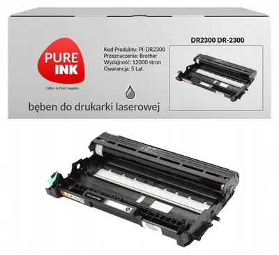 Produktbild von Pureink DR2300 Trommel Schwarz für Brother MFC-L2700DW