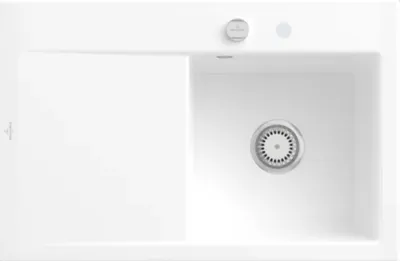 Produktbild von Villeroy & Boch Keramikspüle 334702R1, Subway Style 45 Einbauspüle - inkl.