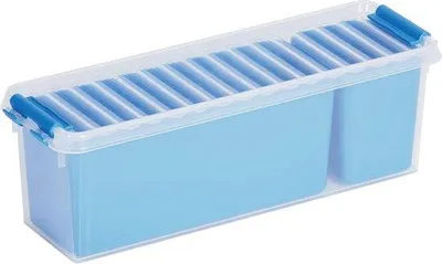 Produktbild von Famanu Aufbewahrungsbox stapelbar mit 2 Körben - 1,3 Liter