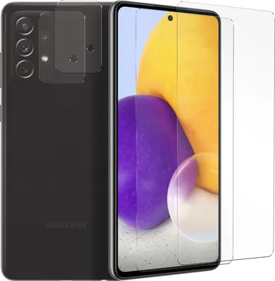 Immagine prodotto di Vetro blindato per Samsung Galaxy A72 pellicola protettiva 2x fotocamera pellicola protettiva in vetro 2x pellicola blindata