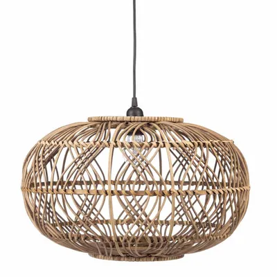Productafbeelding van KidsDepot Rieten hanglamp Melo