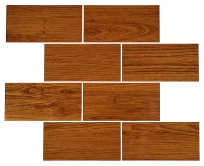Zdjęcie produktu dla HowHomely Naklejane płytki, panele ścienne 38 x 30,5 cm, kolor brązowy, dekoracja ścienna