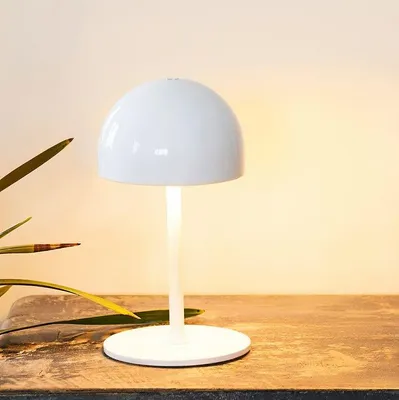 Produktbild von Sirius Akku LED Tischleuchte Tim außen 22 cm weiß