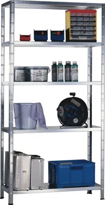 Obrázok produktu pre Kovový regál Schulte 4518-V 2000x1000x350 mm, 5 políc, nosnosť 425 kg, pozinkovaný