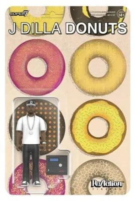 Produktbild von J Dilla ReAction Actionfigur Wave 02 J Dilla Donuts