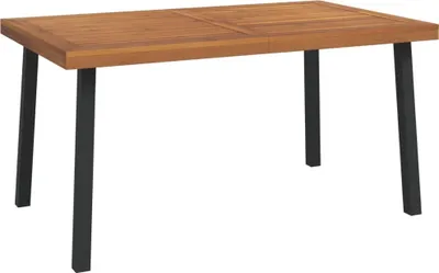 Immagine prodotto di vidaXL Tavolo da giardino 150x90x75 cm in legno massiccio di acacia