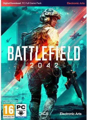 Cover art for the video game Battlefield 2042.
