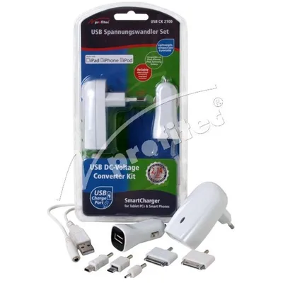 Produktbild von Profitec USB Spannungswandler Set, 100-240 VAC, 12-24 VDC