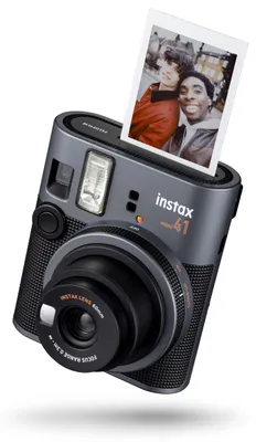 Produktbild von Fujifilm Instax Mini 41, 62 x 46 mm, Schwarz, 60 mm, 90 s, 0,3 - 2,2 m, 7 s
