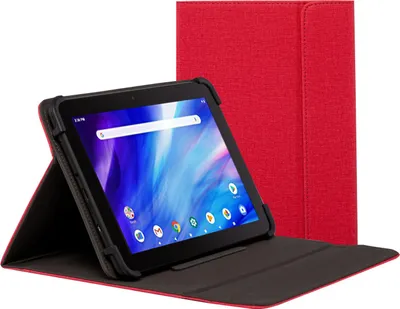 Produktbild von Nilox NXFB002 Rote Polyester-Universaltasche für 10,5"-Tablets
