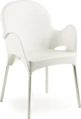 Produktbild von Vashti - Outdoor-Stuhl, Weiß, ein Stuhl  Italy