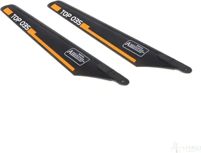 Produktbild von FX060-04.1 - Hauptrotorblätter schwarz Comanche