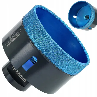 Produktbild von RASTOOL Diamant-Hohlbohrer 68mm M14 für Feinsteinzeug Trockenbohren
