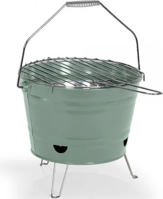 Produktbild von 27 cm grüner holzkohlegrill Livoo DOC327V