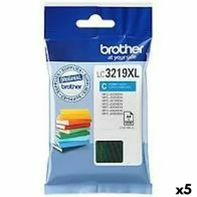 Image de Cartouche d'encre originale Brother LC3219XL turquoise