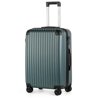 Produktbild von Hartschalen-Trolley Handgepäck Koffer ABS Hartschale Trolley Business-Koffer, Verstärkte Ecken, sicheres 3-stelliges Zahlenschloss 56/66/76cm