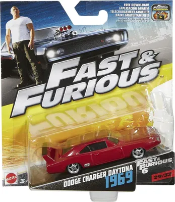 Produktbild von Fast & Furious - Dodge Charger Daytona 1969 - Modellauto 1:64