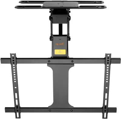 Image de Support mural motorisé pour télévision, avec télécommande - Inclinable - Pivotant - Pour écrans de 81 à 3 cm (32 pouces) et de 190 à 5 cm (75 pouces)