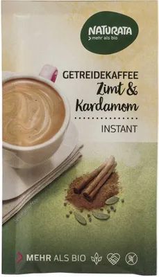 Produktbild von Getreidekaffee instant - Zimt & Kardamom Portionsbeutel 8g